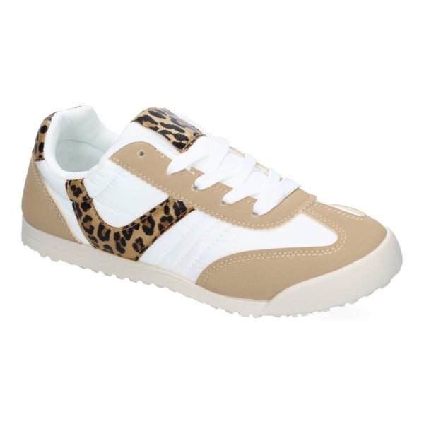 Zapatilla Deportiva Casual para Mujer con Dise?o Moderno y Detalles de Colores
