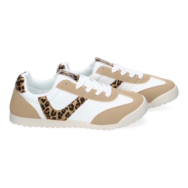 Zapatilla Deportiva Casual para Mujer con Dise?o Moderno y Detalles de Colores