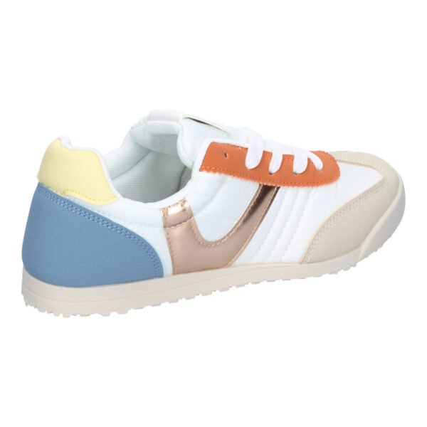 Zapatilla Deportiva Casual para Mujer con Dise?o Moderno y Detalles de Colores