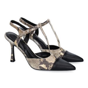 Zapato de Tac?n para Mujer Estilo Sal?n con Dise?o Elegante y Moderno de Punta Fina