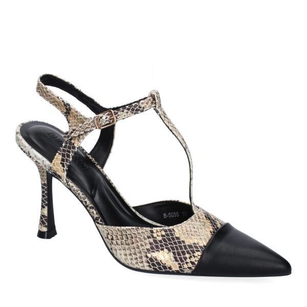 Zapato de Tac?n para Mujer Estilo Sal?n con Dise?o Elegante y Moderno de Punta Fina