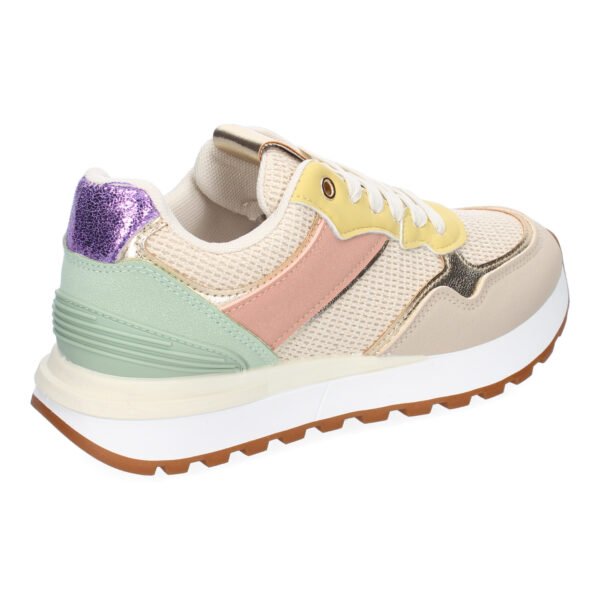 Zapatillas Casual para Mujer, Comdodas y Elegantes, Dise?o Moderno Calado, Bicolor