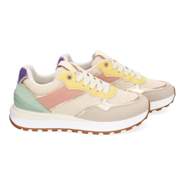 Zapatillas Casual para Mujer, Comdodas y Elegantes, Dise?o Moderno Calado, Bicolor