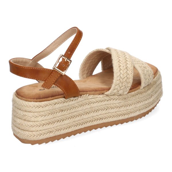 Sandalia de Plataforma de Yute para Mujer, Comodas y Elegantes, Dise?o Moderno